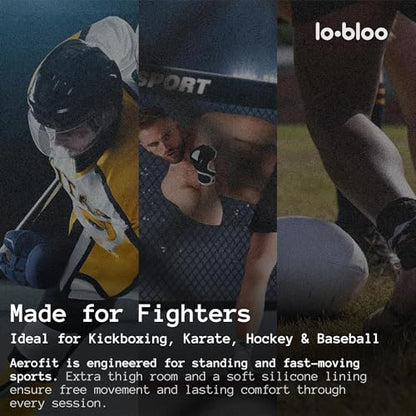 Aerofit Athletic Cup – Advanced Performance Protection for MMA, Muay Thai, Ball Sports, Running & Ice Hockey | Engineered Lock Fit, Lightweight Freedom | Made in Sweden. - size: Kids age 7-12, style: Red