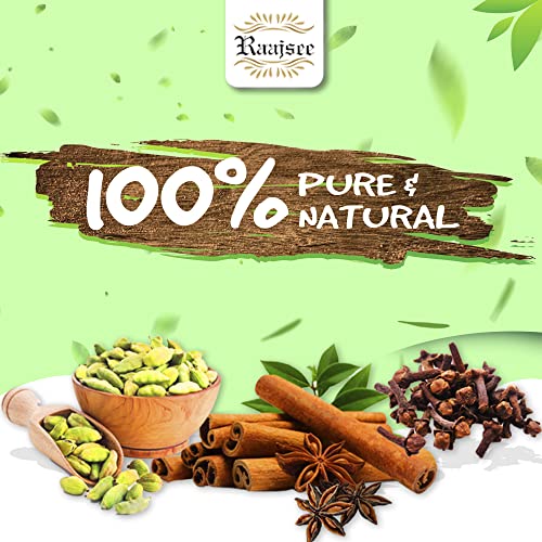 Raajsee Citronella Incense Sticks 100 gm Pack-100% Pure Organic Natural Hand Rolled Free from Chemicals-Perfect for Church,Aromatherapy,Relaxation,Meditation,Positivity & Sensual Therapy - color: Citronella