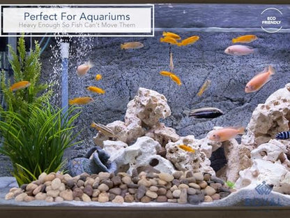 Royal Imports River Rocks, Aquarium Gravel – Natural 1"- 1.5" - 2 lbs | Decorative Ornamental Vase Filler Pebbles for Potted Plants, Terrariums, Vases, Succulents, Fish Tank Gravel, DIY & Crafting - size: 1"- 1.5" - 2 lbs, style: Natural