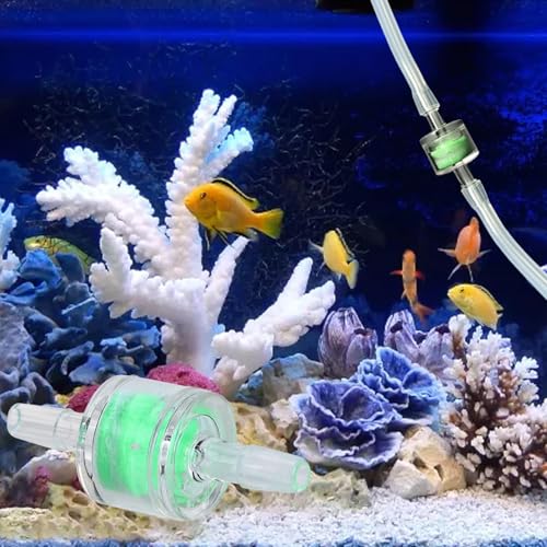 Aquarium Water Pump Silicone Tube Filter Fish Tanks Hose Cleaning Supplies Green ABS 10PCS (4MM) - size: 4MM