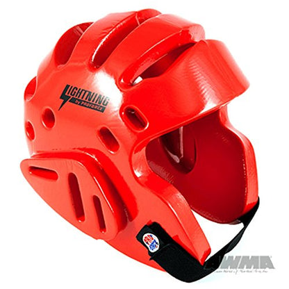 Proforce Lightning Headgear - color: Red, size: Medium