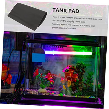 Reptile Tank Mat Thickened Nonslip Fish Tank Pad for Shockproof Aquarium Accessory Base for Fish and Reptiles