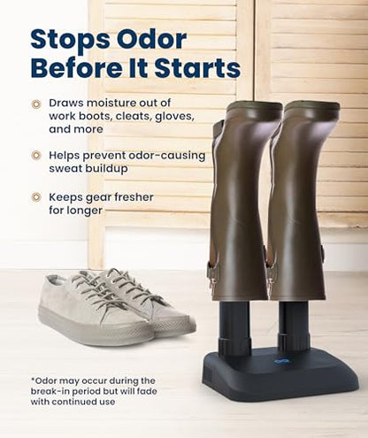 Everlasting Comfort Electric Boot Dryer for Work Boots, Silent Portable Shoe Dryer with Timer for Shoes, Boots and Cleats, Quick-Dry Glove Dryer Boot Warmer for Gloves, Helmets and Sneakers(Standard) - size: 1 Pair