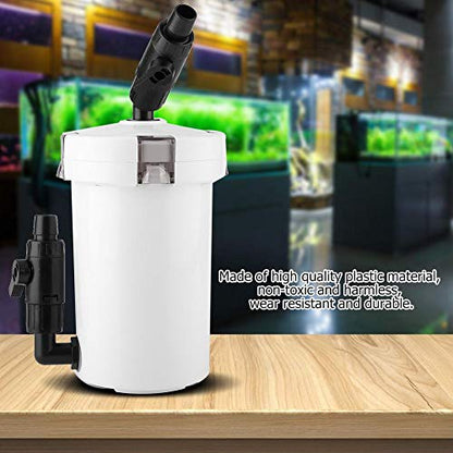 Fdit Aquarium Fish External Canister Filter with Pump Table Mute Filters Bucket HW-602 HW-603 HW-602B HW-603B(602)