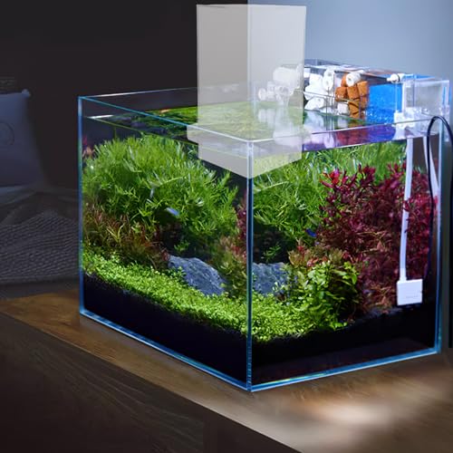 Fish Tank Elevator: Negative Pressure Tank for Fish Activity Area Increase, External Suspended Placement, Water Level Maintenance - size: 25.00X14.50X14.50CM