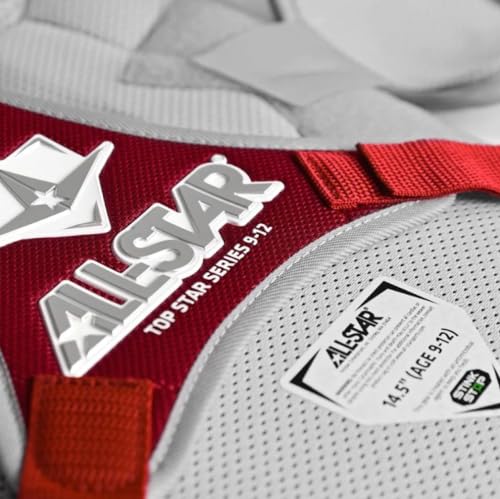 TOP STAR SERIES™ AGES 7-9, 13.5" // MEETS NOCSAE - color: Scarlet