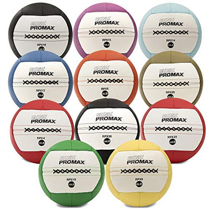 Champion Sports Rhino Promax Wall Balls - Soft Shell Non-Slip Grip for Weightlifting, Plyometrics, Cross Training, & Home Gym - style: 10 LBS