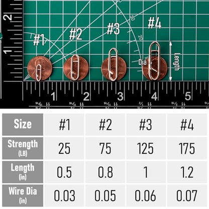 Dr.Fish Fishing Speed Clips Power Quick Clips for Fishing Lures Quick Change Stainless Steel Lure Snaps Saltwater Freshwater Crankbait Tackle Snaps - color: XS-25LB-0.5", size: 100 Pack