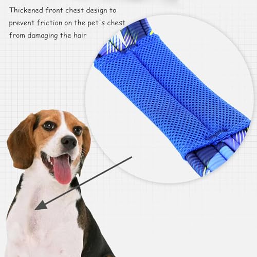 Dog Sled Harness Waterproof Nylon with Reflective Strips Durable Running Harness for Large Dogs (Green, XL) - color: Green, size: XL