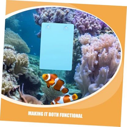 Toyvian 3pcs Aquarium Breeder Box Fish Tank Breeding Hatching Plate Decorative Stones for Egg Laying and Incubation