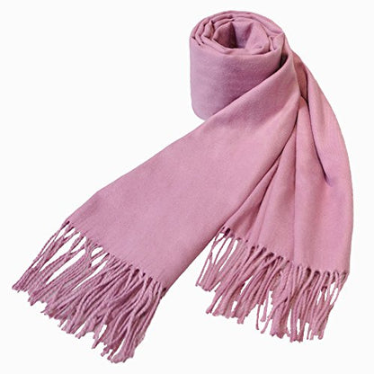 Pashmina Shawl Wraps Scarves Evening Dresses Wedding Bridesmaid for Women - color: Rubber