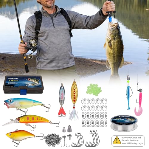 THKFISH Telescoping Fishing Rod and Reel Combo with Backpack, Carbon Fiber Travel Fishing Pole Spinning Reel Kit with Fishing Lures, Fishing Tools Kit for Men - color: Camo Backpack With Fishing reel & rod, size: 1.8M 5.9FT