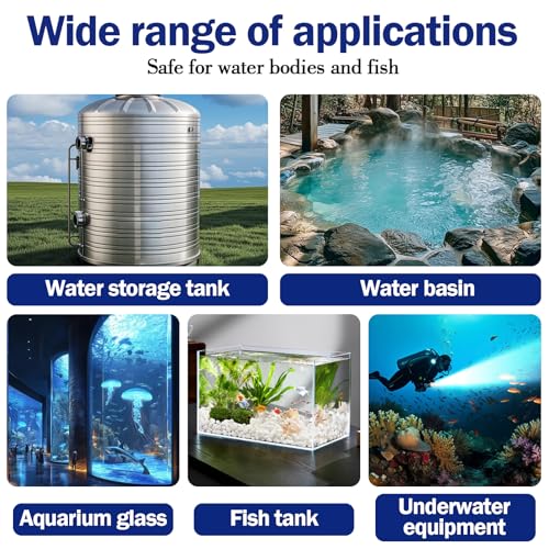 120ml Aquarium Safe Silicone Sealant, Clear for Fish Tank Repairs | Clear flexible silicone seals aquarium cracks and leaks above or below water with strong adhesion and waterproof protection. - size: 120ml