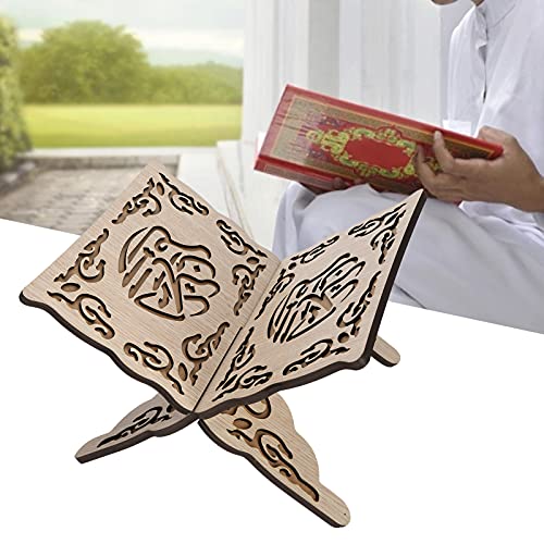 Quran Folding Stand, Quran Holders Muslim Prayer Book Quran Stand Muslim Stand for Practical Home Decoration
