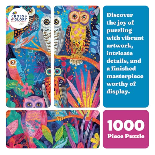 Cross & Glory | 1000 Piece Jigsaw Puzzles for Adults | Hootenanny - color: Hootenanny