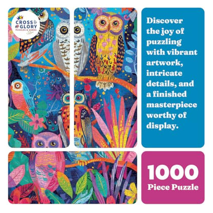 Cross & Glory | 1000 Piece Jigsaw Puzzles for Adults | Hootenanny - color: Hootenanny