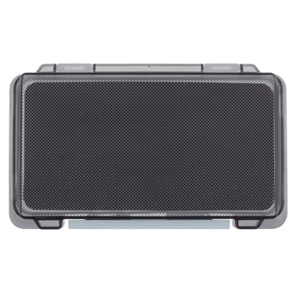 Fishing Tackle Box Slit Foam Case, Super Slim Fishing Lures Jig Box Hooks Spinners Spoons Storage Tackle Tray, (6.8 * 3.8 * 0.8inch) (Gray) - color: Gray