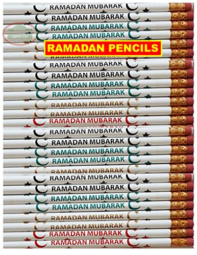 Ramadan Party Favors Pencils [24]Ramadan Customized Pencils Ramadan Gifts for Muslim Islamic Gifts (Pencils) - style: Pencils