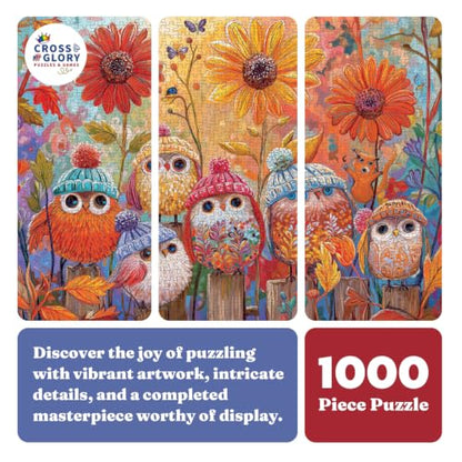 Cross & Glory | Jigsaw Puzzles for Adults | A Cozy Little Parliament - color: Cozy Little Parliament