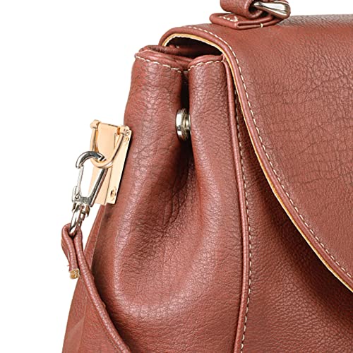 FONDOTIN 360° Rotatable Metal D Rings for Bags 8-Piece Set Swivel Clasps for Handbags Wallets and PET Leashes Detachable Buckles for DIY Crafts and Accessories