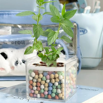 Acrylic Box Small Clear Candy Boxes with Lids Plastic Square Cube Home & Office Storage Containers Wedding Party Favor Gift Wrap Boxes - size: 2.4 x 2.4 x 2.4 Inch