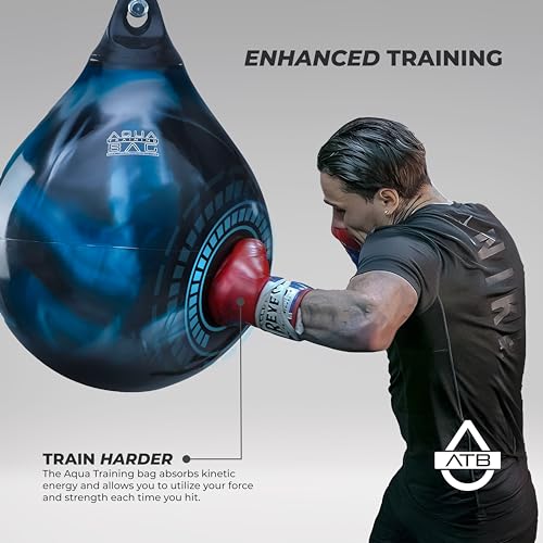 Aqua Training Bag 18" 120 Pound Heavy Punching Bag - color: Power Punch Pink