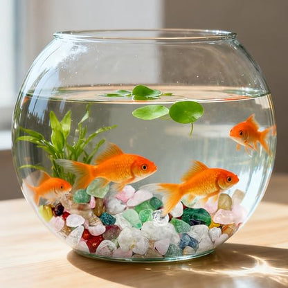 Clear Quartz Crystal Chips Bulk Tumbled Stones 0.9LB,0.35-0.5 Inch Crushed Crystal Rocks for Aquarium Fish Tank DIY Jewelry Vase Filler Aquarium Gravel Plant Pot - color: White, size: 0.9lb