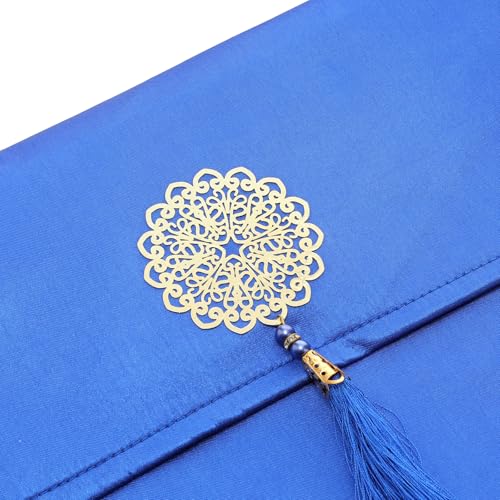 Muslim Prayer Rug and Beads with Portable Bag, Muslim Gifts for Women Men, Janamaz, Sajadah, Soft Mat Islam Gifts Set, Turkish Sajadah for Ramadan, Eid, Hajj, Travel, Pray - color: Blue