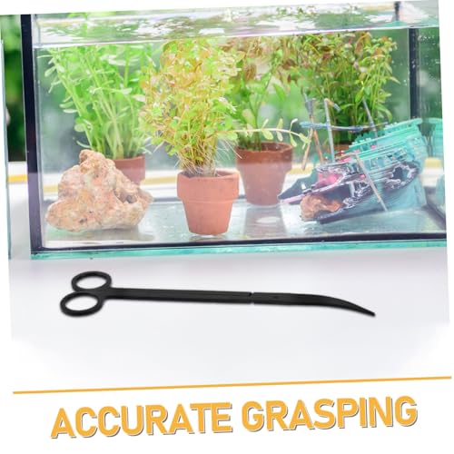 UKCOCO 1 Set Fish Tank Maintenance Supplies Precision Tweezers Scissors Spatula for Water Grass Trimming Plant Care