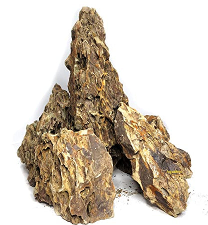 Aquarium Ohko Dragon Stone Rock Mixed Sizes - size: 15 LB