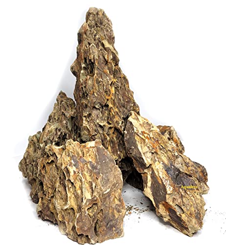 Aquarium Ohko Dragon Stone Rock Mixed Sizes - size: 15 LB