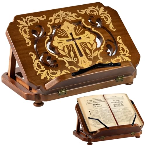 Wooden Bible Holder Stand