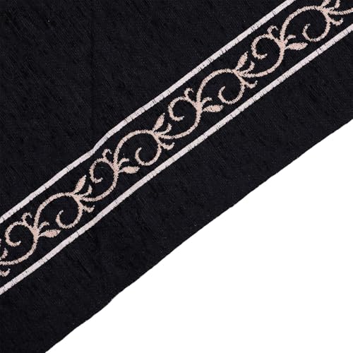 Tnfeeon Authentic Muslim Prayer Rug Soft Cotton with Tassels Portable Foldable Mat for Meditation Home Travel Islamic Prayer Carpet with Storage Bag for Men Women