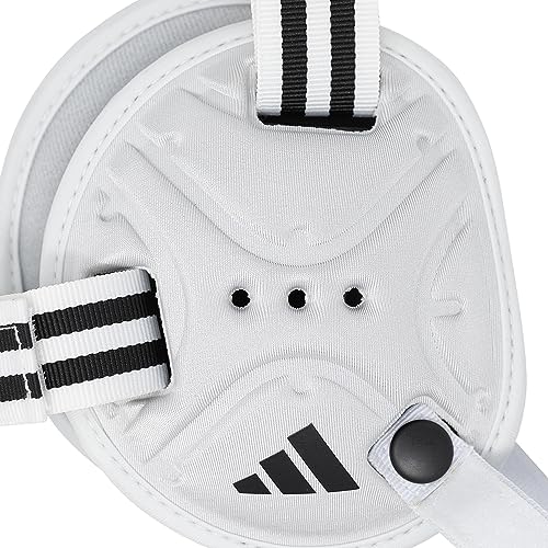 Adidas Youth Wizard Wrestling Ear Guard - color: White/Black