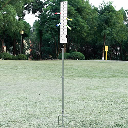 New Valley Walber Simple Score Keeper with Stainless Steel Holder for Cornhole Game, Easy to Assemble