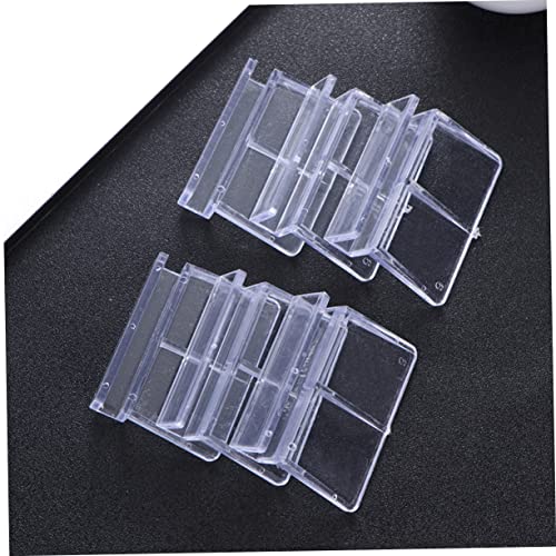 BESPORTBLE 10pcs 6mm Fish Tank Cover Holder Acrylic Support Bracket for Fish Tank Aquarium