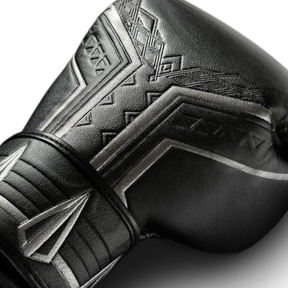 Hayabusa Marvel Hero Elite Boxing Gloves for Men and Women - color: Black Panther, size: 16oz