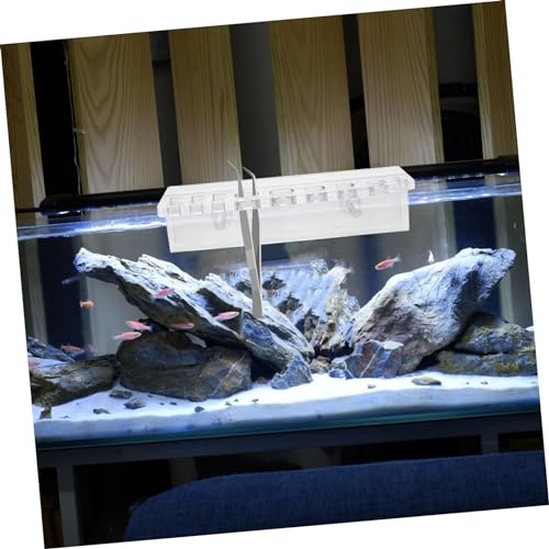 Aquarium Tool Holder Fish Tank Organizer for Scissors Tweezers and Tongs Durable and Stable Rack with Multiple for Easy Tool Access for Aquatic Plant