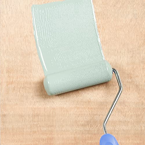 Mister Rui Foam Paint Roller - Small Paint Roller, Mini Paint Roller & Paint Roller Cover 4 inch for Painting Walls, Cabinets, Cupboards, Doors - color: 10 Pcs 4" Double-rounded