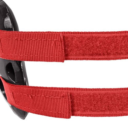 Cliff Keen Fusion Wrestling Headgear - color: Black / Scarlet