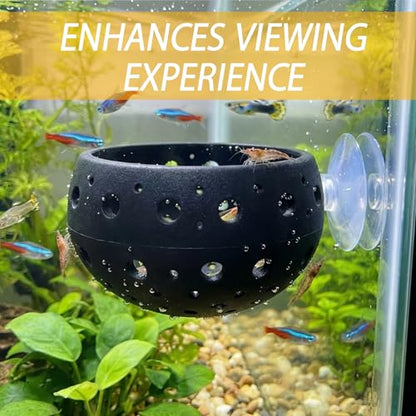 Shrimp Hides for Aquarium, 7-Piece Fish Tank Cave Set, Stress Reduction for Aquatic Pets, Aggression Isolation and Breeding Habitat, Plastic Aquarium Caves and Hideouts