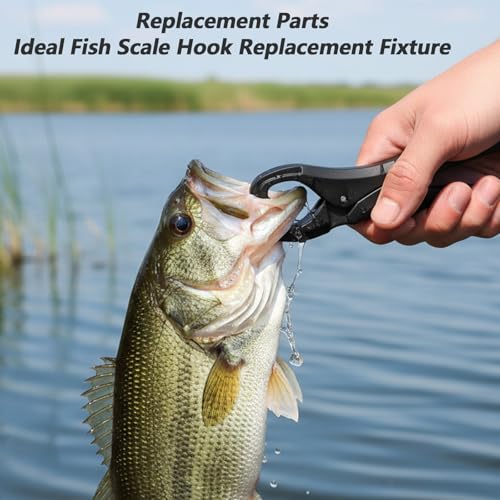 Yolev 2PCS 5'' Fish Lip Gripper - Plastic Fish Grabber Too with Hole | Floating Fishes Holder for Saltwater, Great Holder for Caught Fishes, Gifts for Men