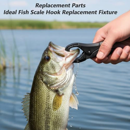 Yolev 2PCS 5'' Fish Lip Gripper - Plastic Fish Grabber Too with Hole | Floating Fishes Holder for Saltwater, Great Holder for Caught Fishes, Gifts for Men