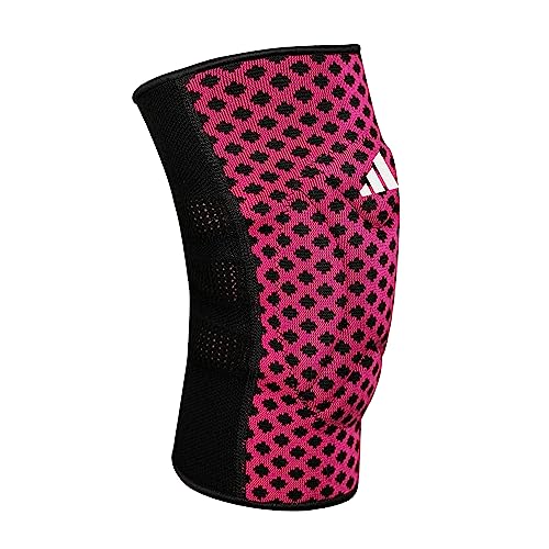 adidas Reversible Wrestling Adult Kneepad (Pink/Black, Large) - color: Pink/Black, size: Large