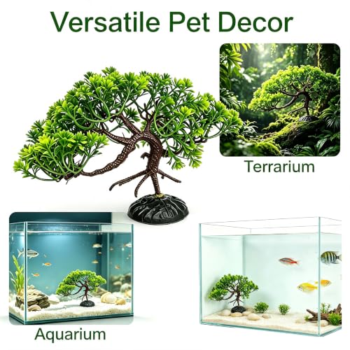 2 Pcs Mangrove Tree for Aquarium Fake Fish Tank | Bonsai Tree for Aquarium,Artificial Aquarium,Mangrove Tree for Aquarium Artificial Fish Tank Landscaping Decoration