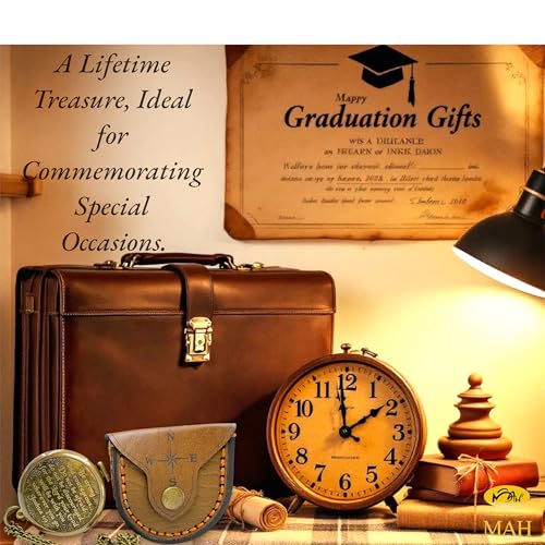 Bible Verse Brass Compass – “Be Strong and Courageous” (Joshua 1:9) | Christian Gift for Graduation, Baptism, Confirmation – Religious Keepsake for Boys, Girls, Teens, Men, Pastors & Church Events - style: Be Strong – Edition 1