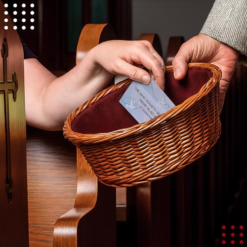 Tithe and Offering Envelopes for Church Donations, 200 Count 6.3 x 3.1 Inch Card Paper Envelopes for Cash, Checks, Weekly Tithes, Sunday Services and Ministries