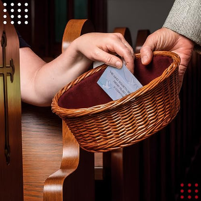 Tithe and Offering Envelopes for Church Donations, 200 Count 6.3 x 3.1 Inch Card Paper Envelopes for Cash, Checks, Weekly Tithes, Sunday Services and Ministries