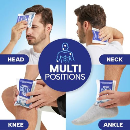 5000 Pack Instant Ice Packs for Injuries, Bulk Full Pallet Delivery - style: 5000 Pack