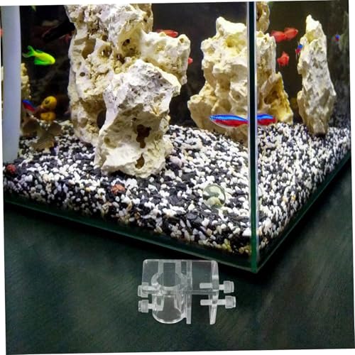 Aquarium Water Pipe Fixing Clamp Heavy Duty Hose Holder Bracket for Fish Tank Adjustable Dosing Pump Hose Clip Sturdy Tube Hanger Easy Installation